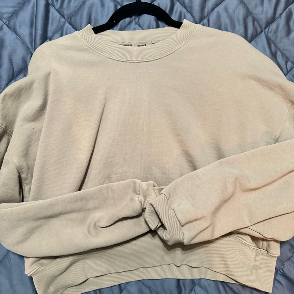 Skims cropped crewneck